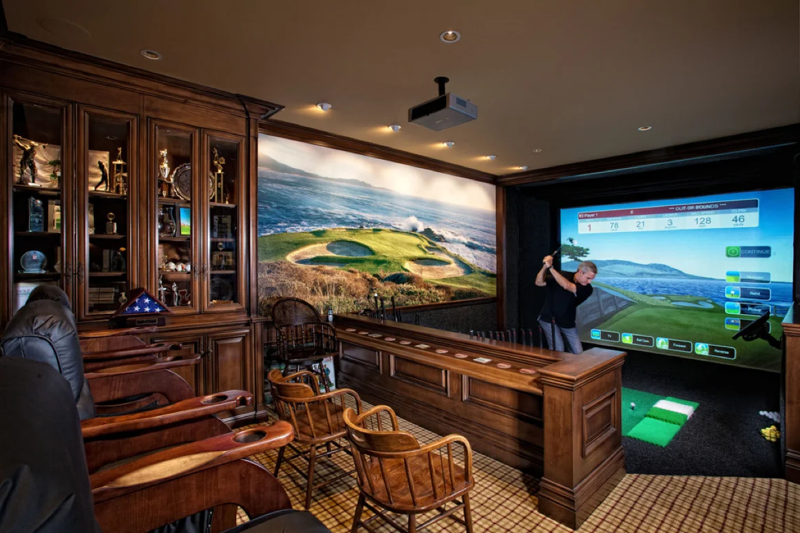 The Golfer’s Retreat Man Cave